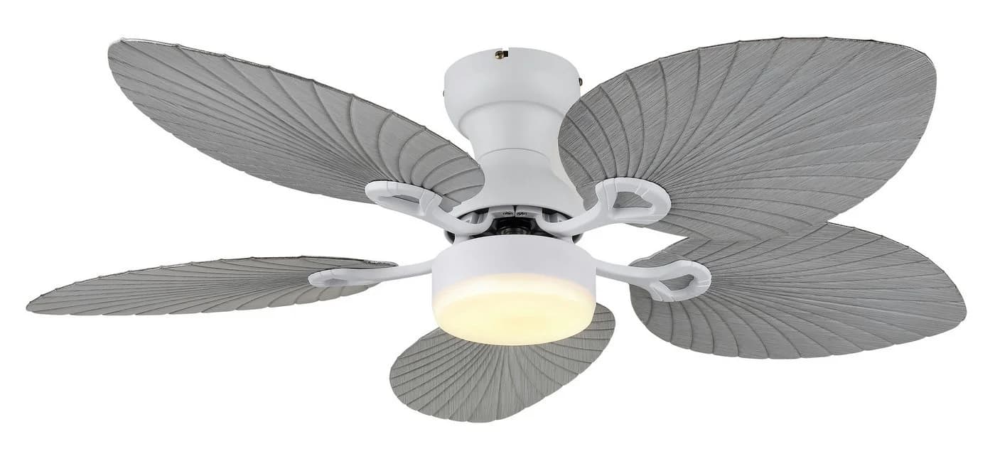 Deckenventilator ELISE Weiß Metall Kunststoff - Bild 5