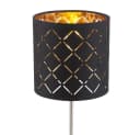 GLOBO LIGHTING Tischleuchte 2er Set Schwarz Dekorstanzungen Bild 5