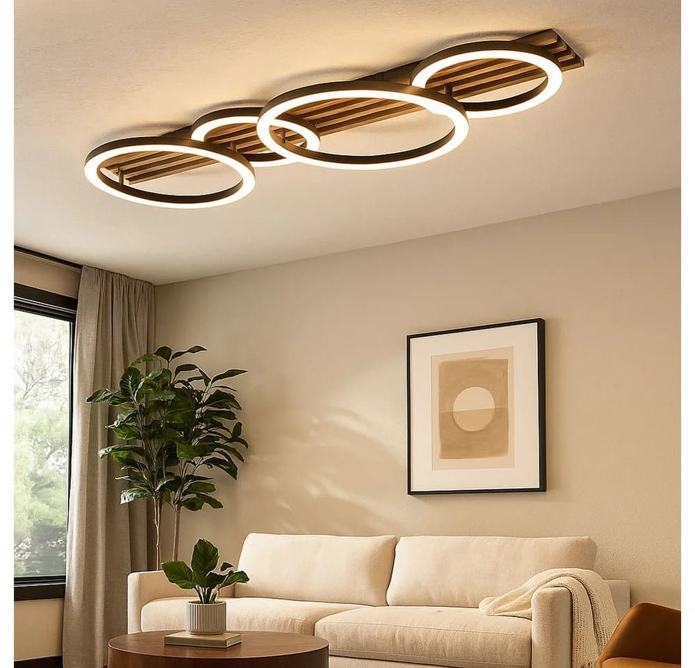 Deckenleuchte TISHA Schwarz Metall GLOBO Lighting - Bild 4