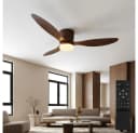 Deckenventilator ARMANDO Holzoptik Dunkelbraun 11 Geschwindigkeitsstufen Bild 2