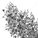 Kronleuchter QUEENA Silber Kristallglas GLOBO Lighting Bild 5