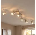 GLOBO LIGHTING Deckenspot Samt silber verstellbar Bild 2