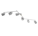 GLOBO LIGHTING Deckenspot Samt silber verstellbar Bild 5
