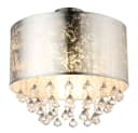 GLOBO LIGHTING LED Deckenleuchte Kristall Blattgold/Blattsilber Bild 2