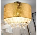 GLOBO LIGHTING LED Deckenleuchte Kristall Esszimmer Warmweiß Bild 1