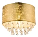 GLOBO LIGHTING LED Deckenleuchte Kristall Esszimmer Warmweiß Bild 2