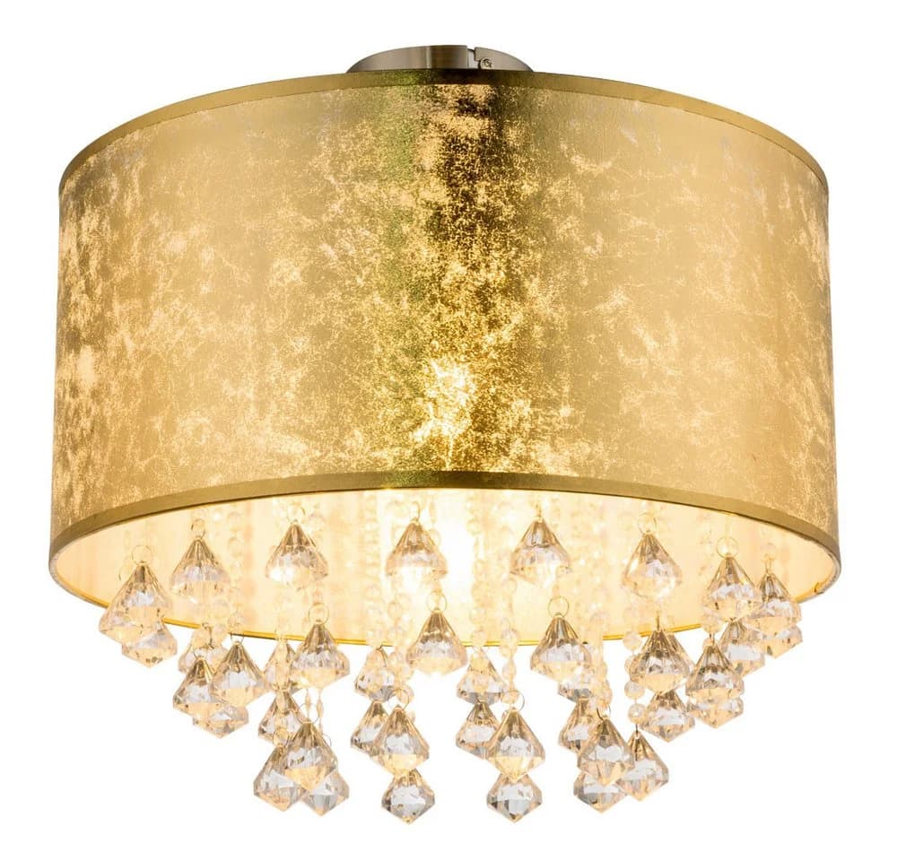 GLOBO LIGHTING LED Deckenleuchte Kristall Esszimmer Warmweiß - Bild 2