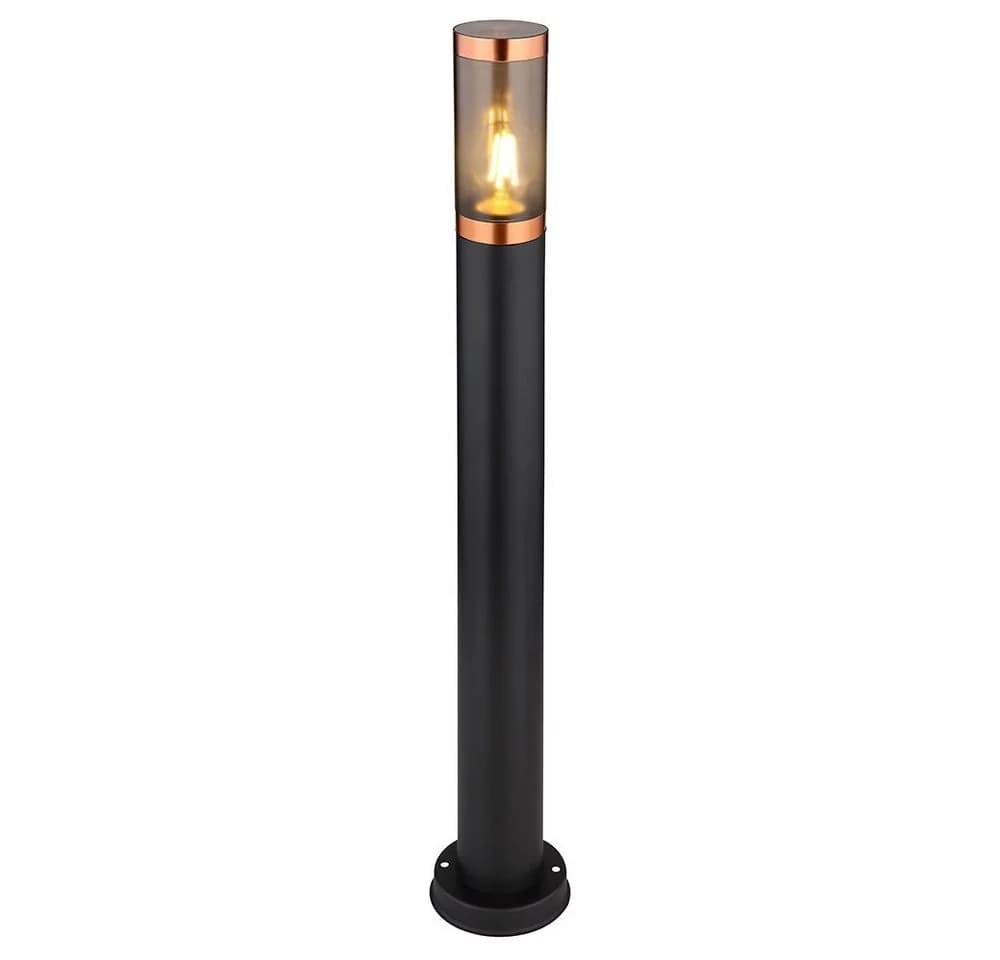 GLOBO LIGHTING Außen-Stehlampe Schwarz IP44 E27 - Bild 2
