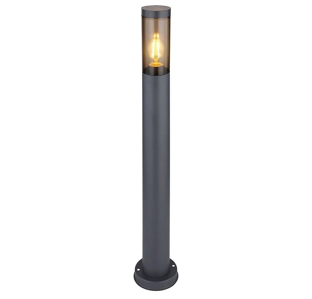 GLOBO LIGHTING Außen-Stehlampe Anthrazit IP44 Sockelleuchte - Bild 2