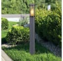 GLOBO LIGHTING Außen-Stehlampe Anthrazit IP44 Sockelleuchte Bild 5