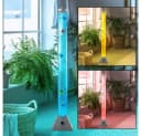 GLOBO LIGHTING LED Stehlampe mit Farbwechsler und 10 Deko-Fischen Bild 3