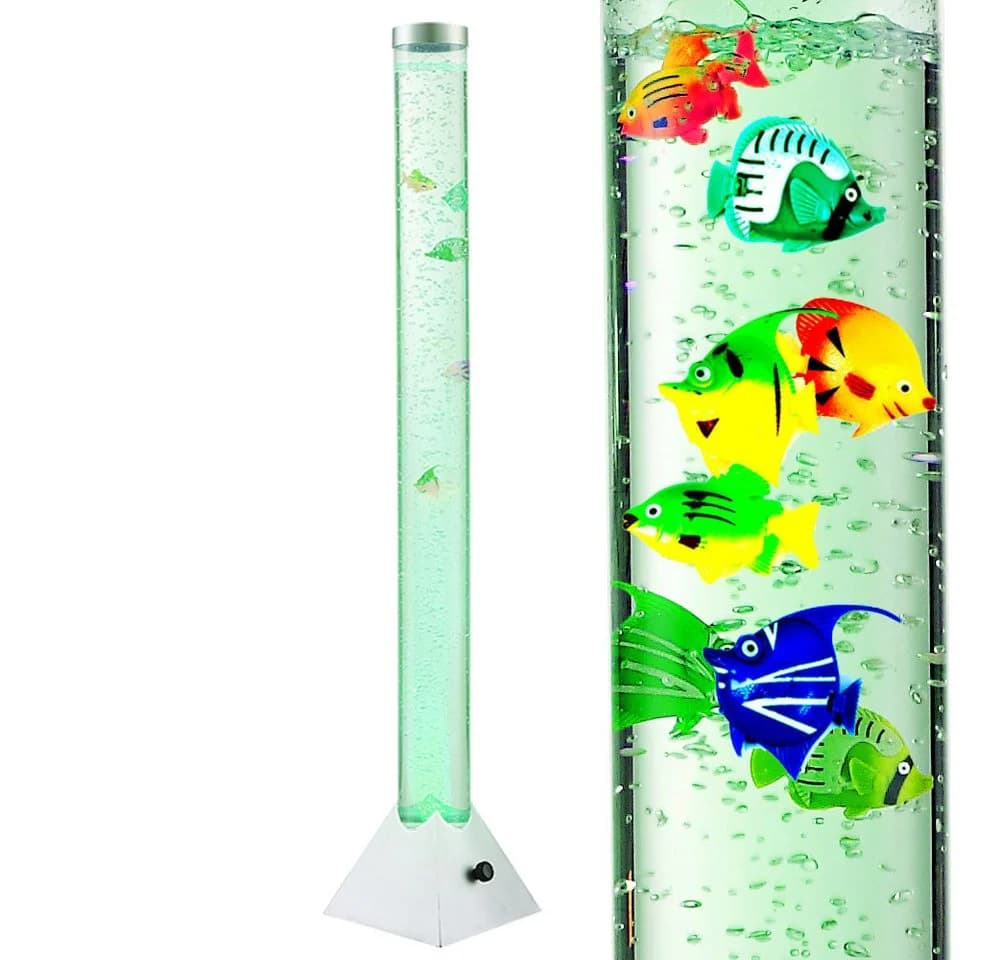 GLOBO LIGHTING LED Stehlampe mit Farbwechsel und Deko-Fischen - Bild 2