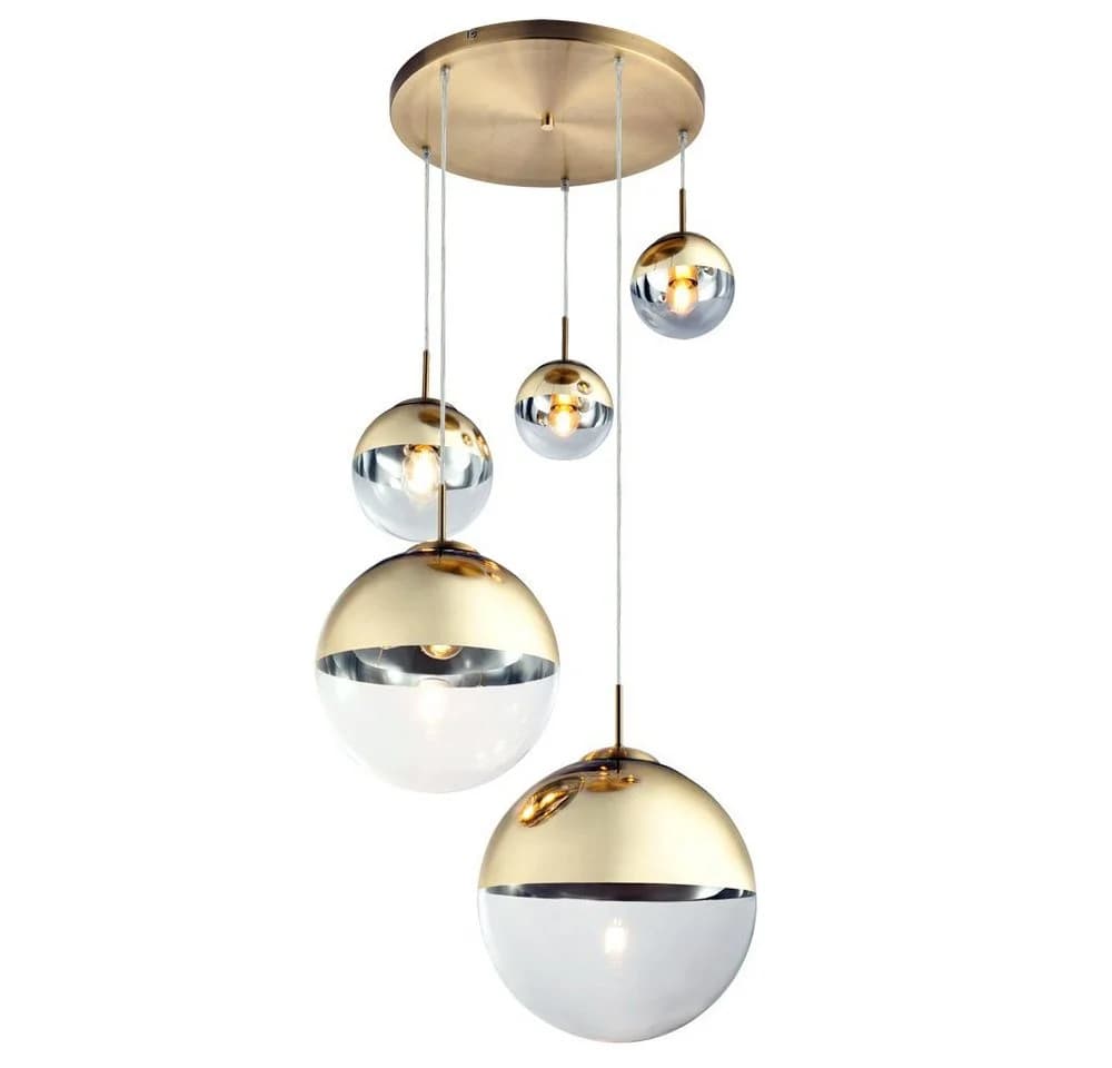 GLOBO LIGHTING LED-Hängeleuchte Warmweiß 5 Flammig - Bild 2