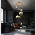 GLOBO LIGHTING LED-Hängeleuchte Warmweiß 5 Flammig Bild 5