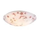 GLOBO LIGHTING Deckenleuchte Einhorn Motiv Weiß/Rosa Glas Bild 1