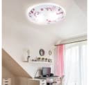 GLOBO LIGHTING Deckenleuchte Einhorn Motiv Weiß/Rosa Glas Bild 4