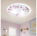 GLOBO LIGHTING Deckenleuchte Einhorn Motiv Weiß/Rosa Glas Bild 5