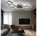 GLOBO LIGHTING LED Deckenleuchte CCT Dimmbar Schwarz Modern Bild 4