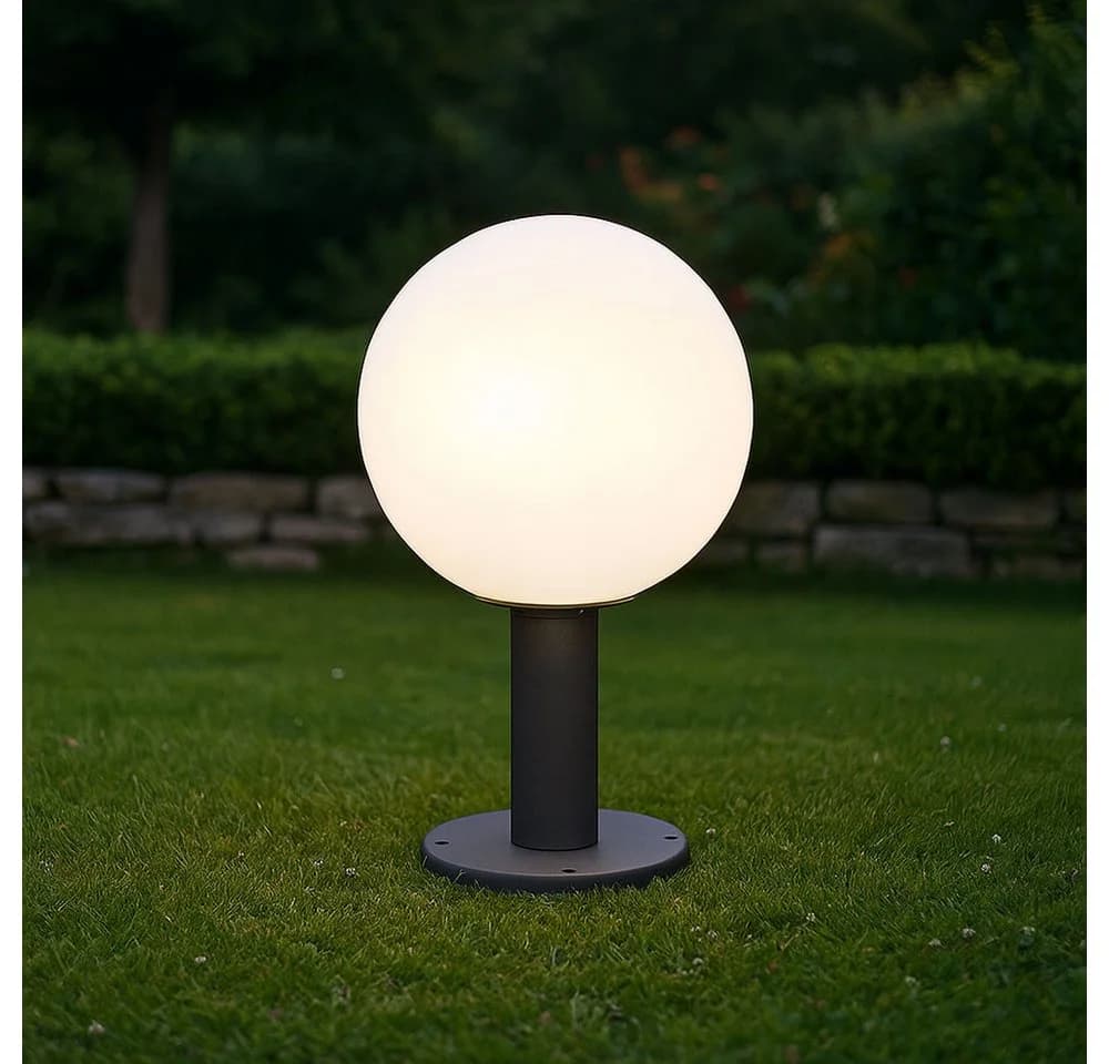 GLOBO LIGHTING Sockelleuchte Außen IP44 Aluminiumdruckguss E27 - Bild 3