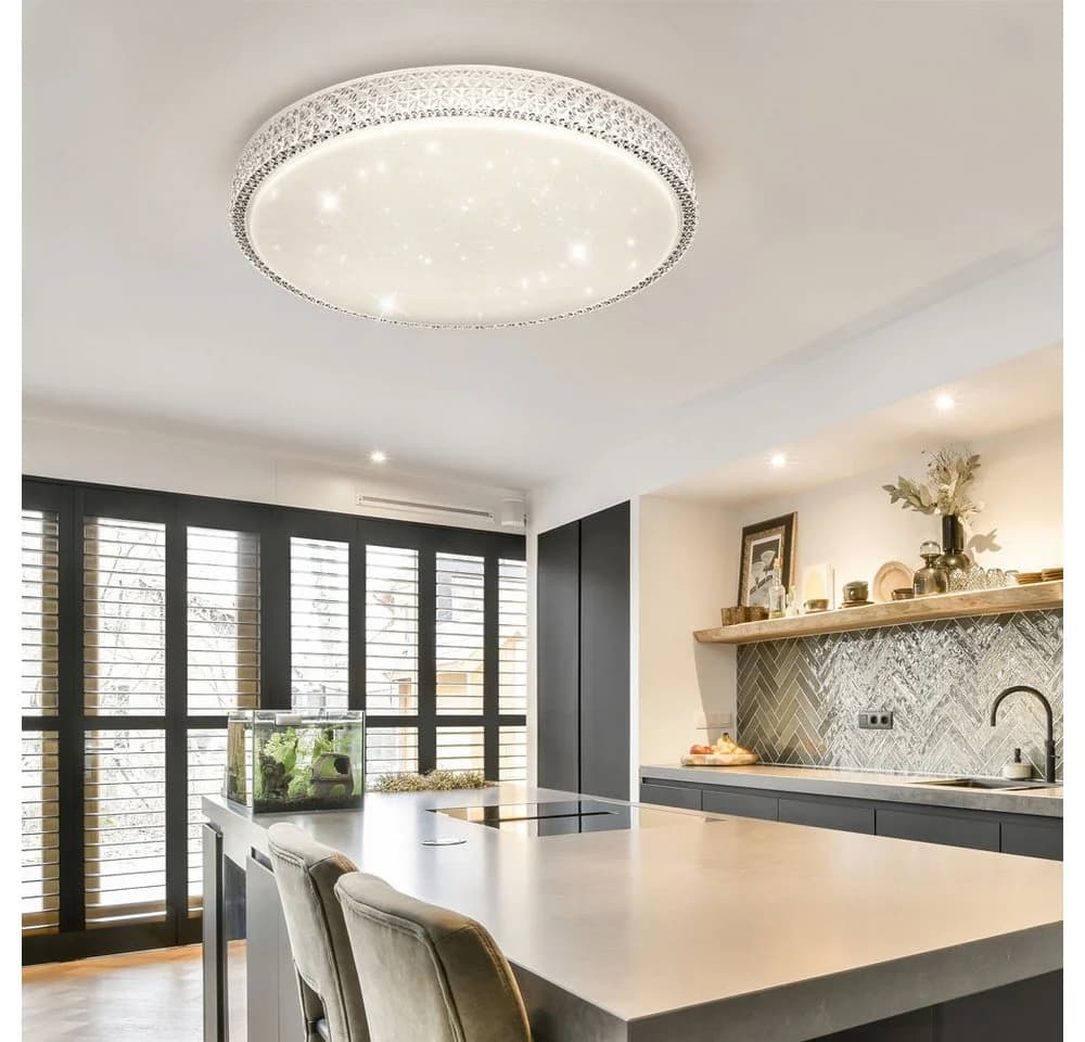 GLOBO LIGHTING LED Deckenleuchte mit Sterneneffekt und CCT-Schaltung - Bild 4