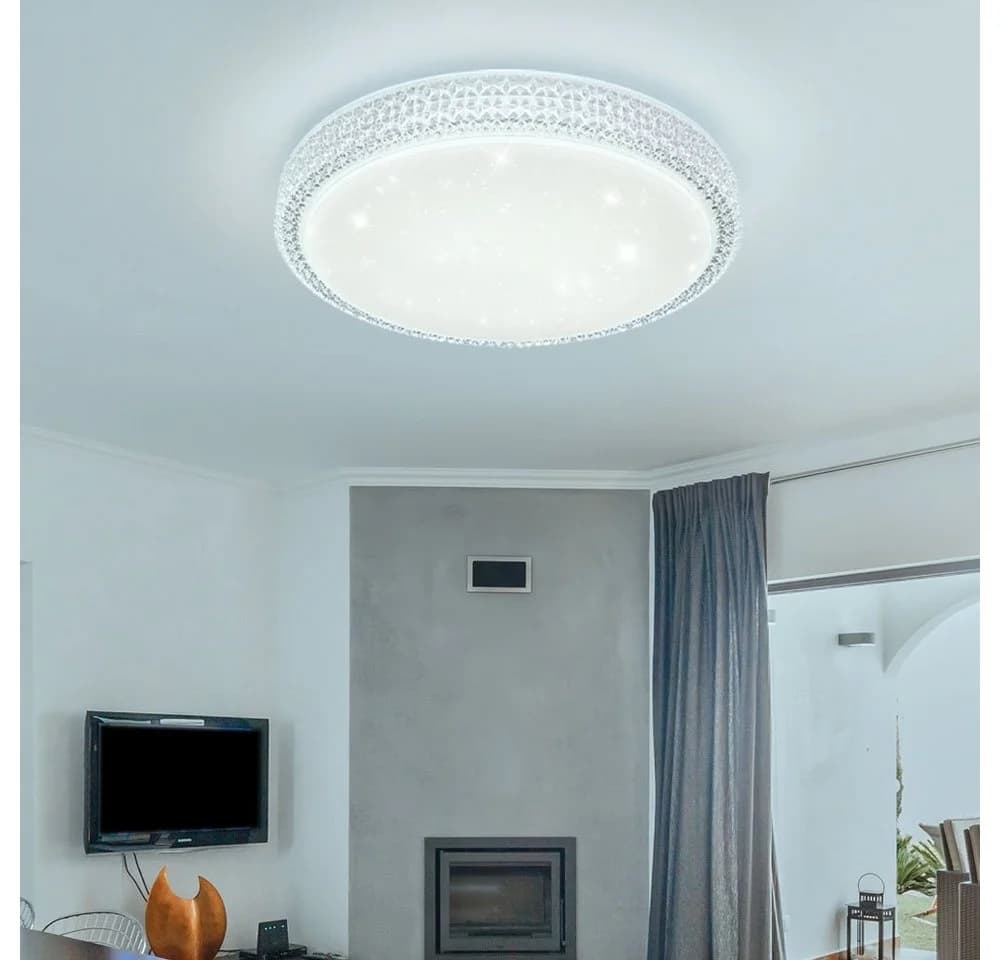 GLOBO LIGHTING LED Deckenleuchte mit Sternen-Effekt und CCT-Schaltung - Bild 5