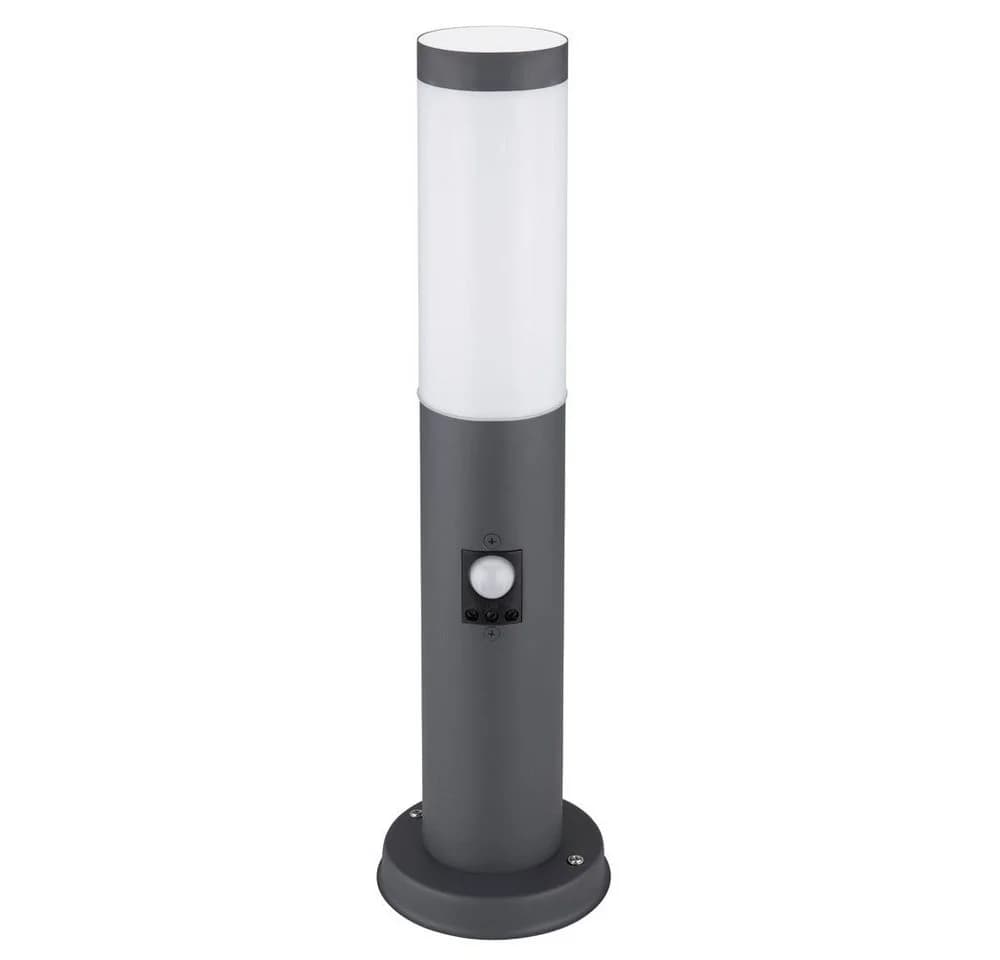 GLOBO LIGHTING LED Außen-Stehlampe mit Bewegungsmelder, Anthrazit