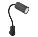 GLOBO LIGHTING Wandleuchte Steckerleuchte GU10 Schwarz/Graphit mit Schalter Bild 2