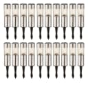 GLOBO LIGHTING Solar Gartenleuchte Edelstahl Warmweiß 20er Set Bild 2