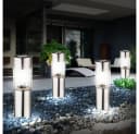 GLOBO LIGHTING Solar Gartenleuchte Edelstahl Warmweiß 20er Set Bild 5