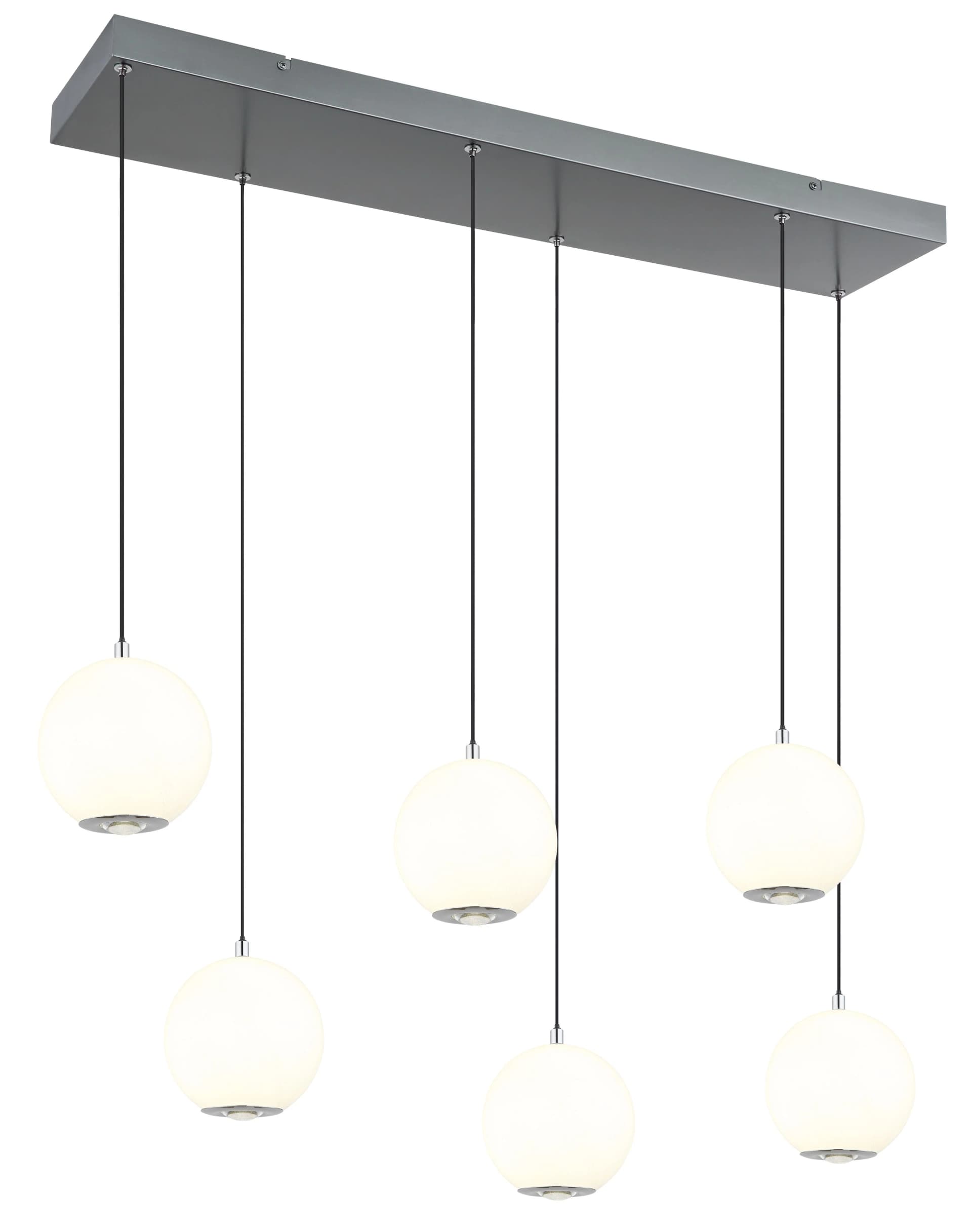 GLOBO LIGHTING Hängeleuchte SIMMONS Grau