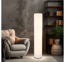 GLOBO LIGHTING LED Stehlampe 3-flammig Weiß Nickel Bild 5