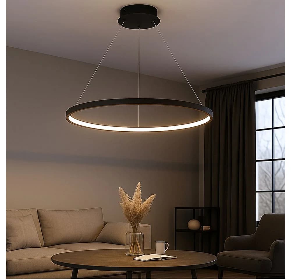 GLOBO LIGHTING LED-Hängeleuchte Schwarz Modern - Bild 2