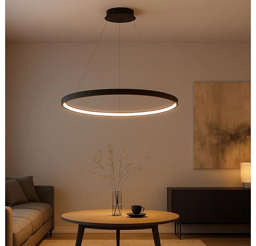 GLOBO LIGHTING LED-Hängeleuchte Schwarz Modern - Bild 3