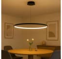 GLOBO LIGHTING LED-Hängeleuchte Schwarz Modern Bild 4
