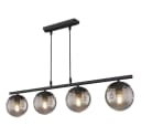 GLOBO LIGHTING Hängeleuchte Kugel Design Decken Pendel Leuchte Rauch Bild 2