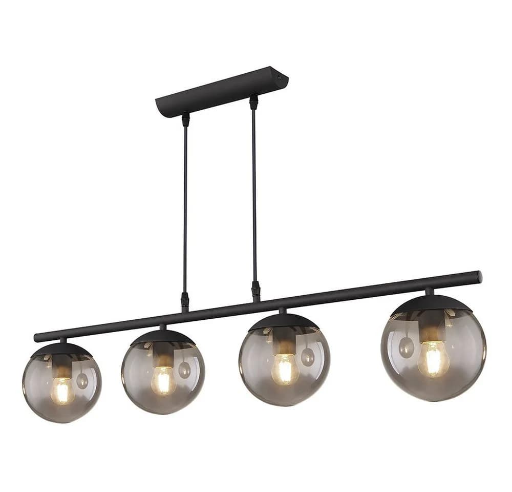 GLOBO LIGHTING Hängeleuchte Kugel Design Decken Pendel Leuchte Rauch - Bild 2