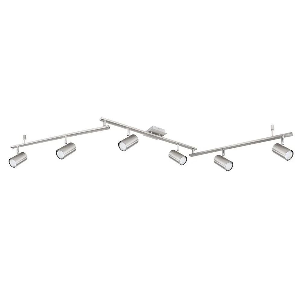 GLOBO LIGHTING Deckenspot 6-flammig silber Metall beweglich - Bild 2