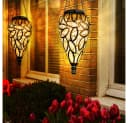GLOBO LIGHTING Solarleuchte LED Hängeleuchte Warmweiß Tropfen Design Bild 3