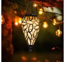 GLOBO LIGHTING Solarleuchte LED Hängeleuchte Warmweiß Tropfen Design Bild 5