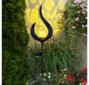 GLOBO LIGHTING Solarleuchte Flamme & Mond Design Warmweiß Bild 5