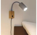 GLOBO LIGHTING Wandleuchte Schwarz/Graphit GU10 Flexibel Verstellbar Bild 1