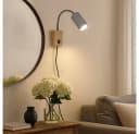 GLOBO LIGHTING Wandleuchte Schwarz/Graphit GU10 Flexibel Verstellbar Bild 4