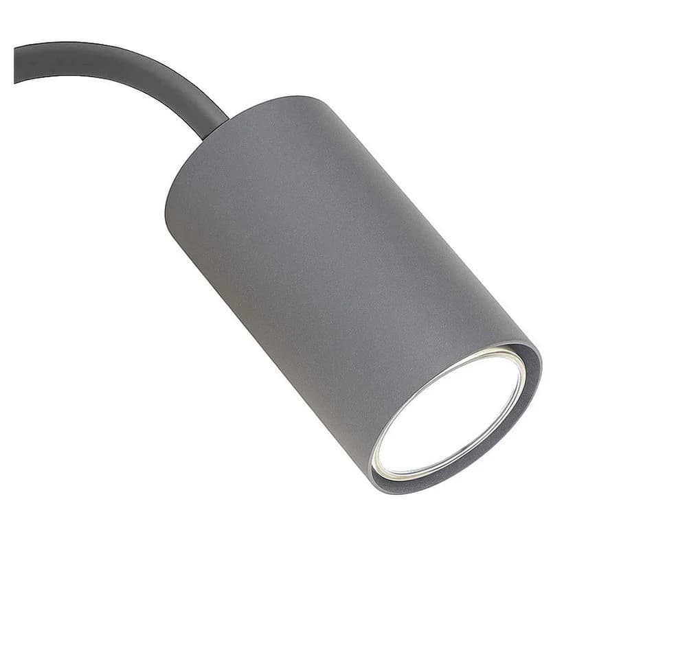GLOBO LIGHTING Wandleuchte Schwarz/Graphit GU10 Flexibel Verstellbar - Bild 5