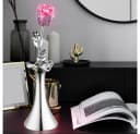 GLOBO LIGHTING LED Tischleuchte RGB Farbwechsel Acrylblüte Bild 5