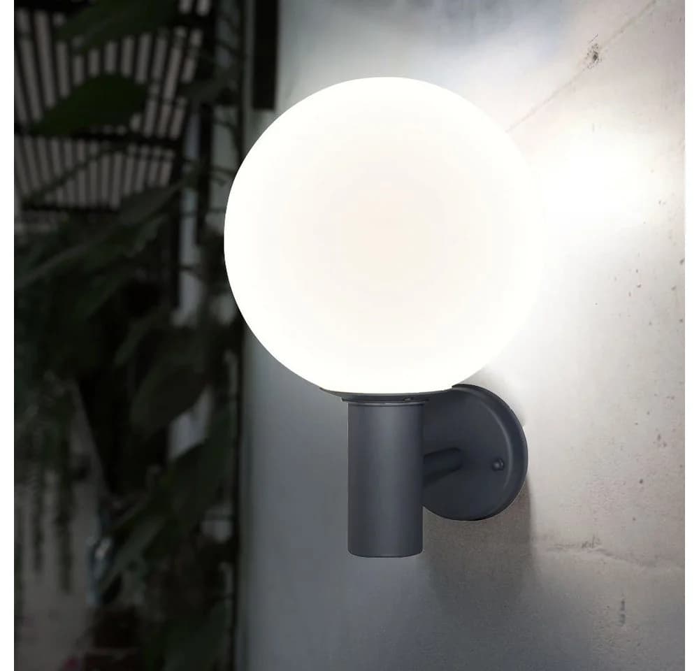 GLOBO LIGHTING Außen-Wandleuchte Edelstahl Anthrazit - Bild 3
