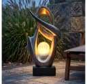 GLOBO LIGHTING LED Solarleuchte Feuer Effekt Garten Terrassen Bild 2