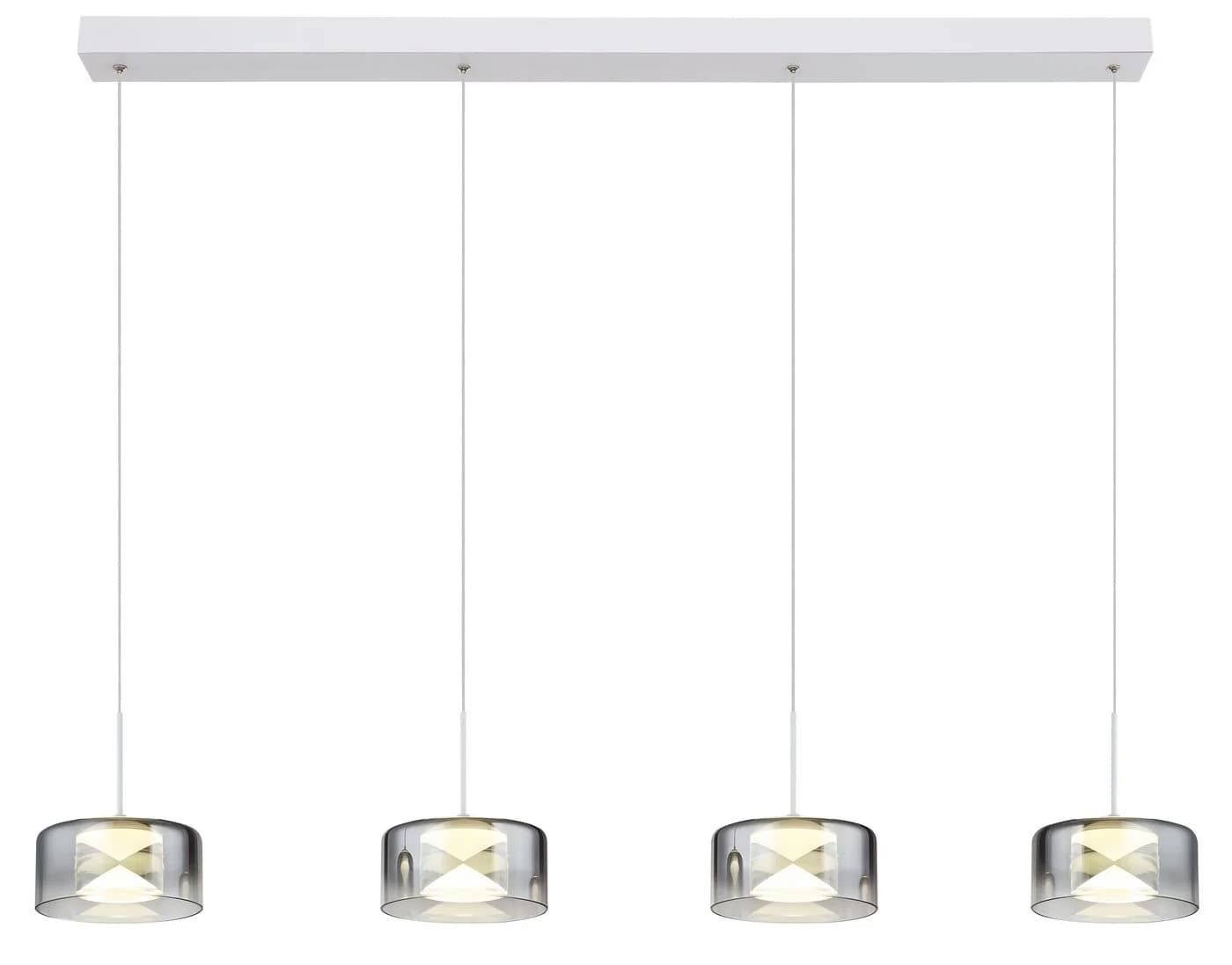 Hängeleuchte BELINDA Metall Weiß LED GLOBO Lighting - Bild 2