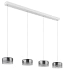 Hängeleuchte BELINDA Metall Weiß LED GLOBO Lighting Bild 4