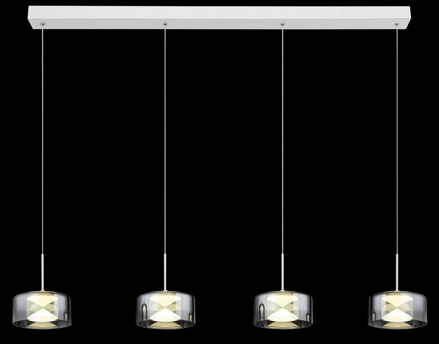 Hängeleuchte BELINDA Metall Weiß LED GLOBO Lighting - Bild 5