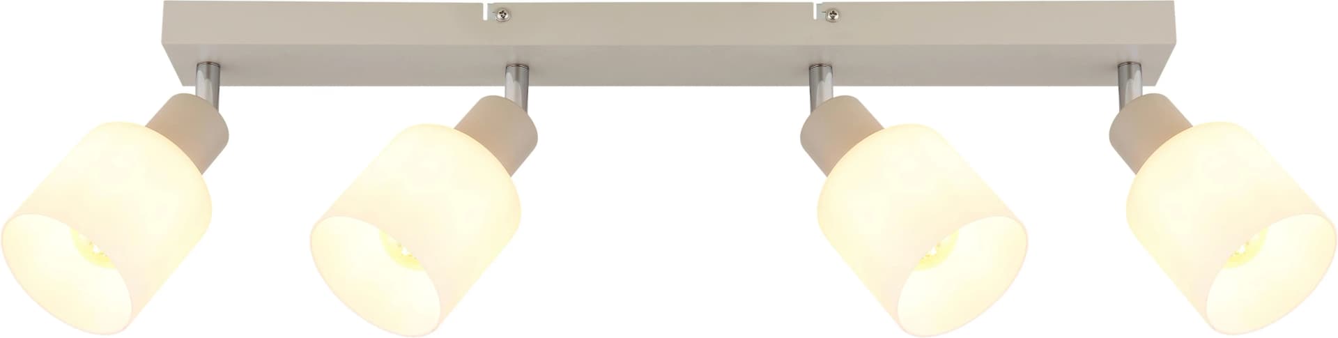 Strahler TRENT Sandfarben Matt Metall GLOBO Lighting